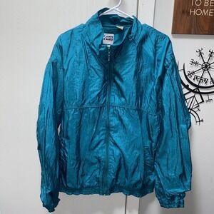 Vintage ASG‎ Athletic Supply Gear Windbreaker Jacket Large